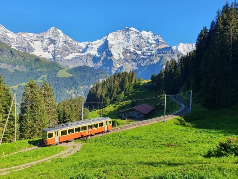 tren por suiza