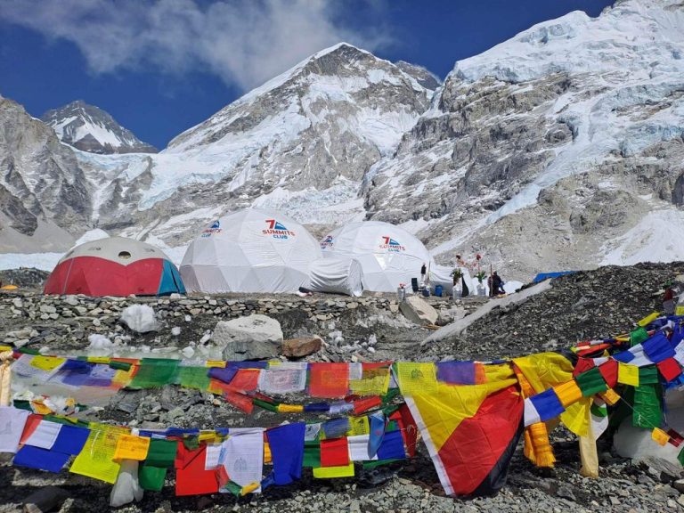 senderismo campo base del everest