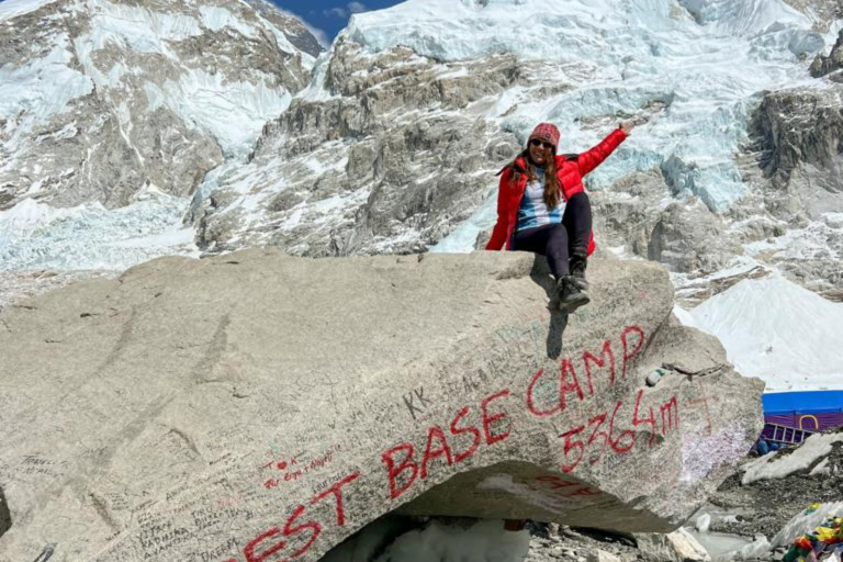 campo base de everest, trekking