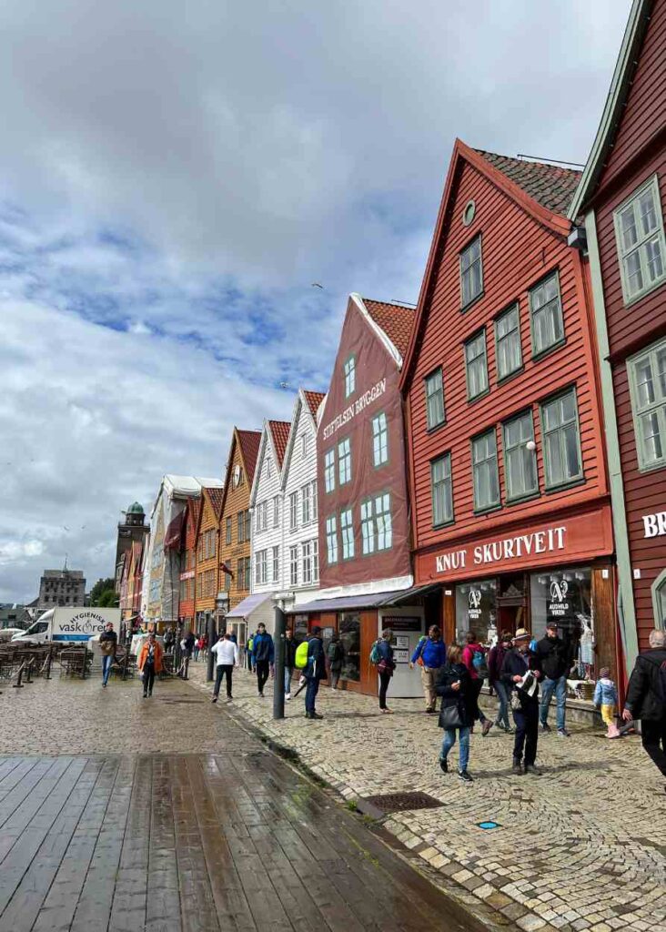 Las casas de colores de Bryggen