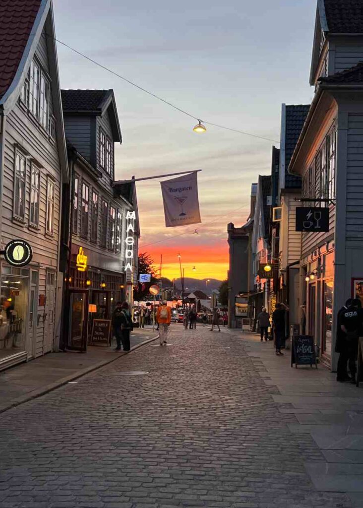 Atardecer en Bergen