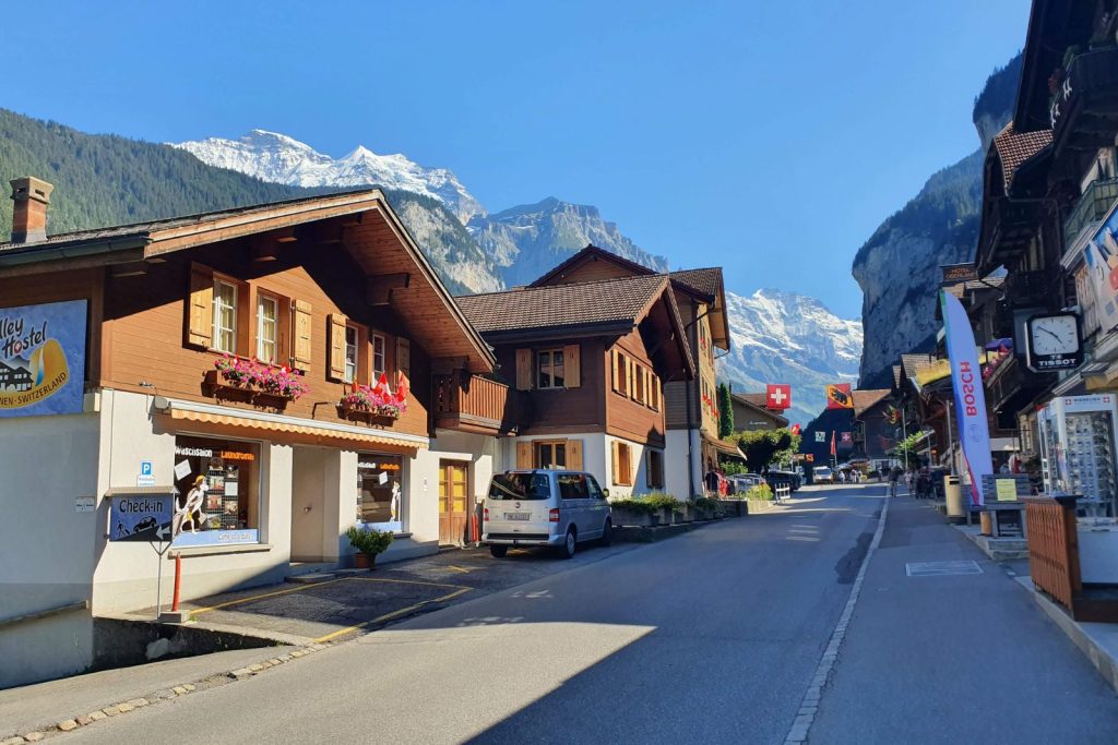 el hermoso centro del pueblo, una de las cosas que hay que ver en Lauterbrunnen