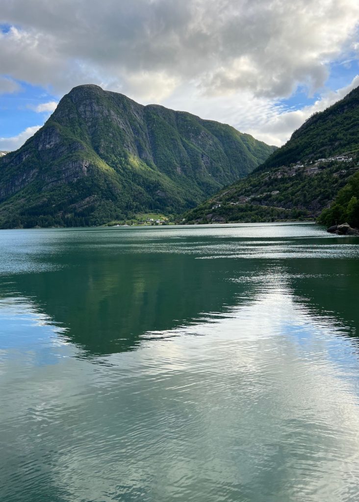 El lago de Odda