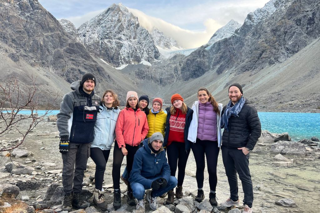 Durante mi experiencia de voluntariado internacional en Tromso, Noruega en uno de nuestros días libres