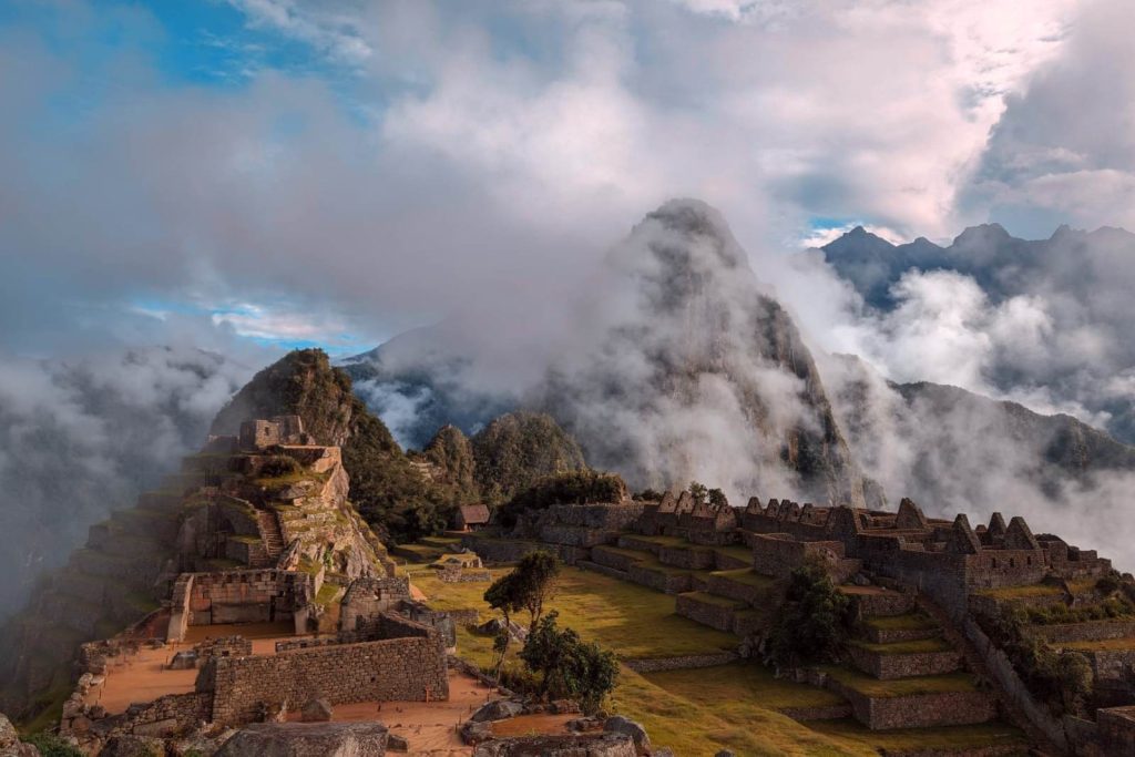 vistas de machu picchu luego de hacer el camino salkantay