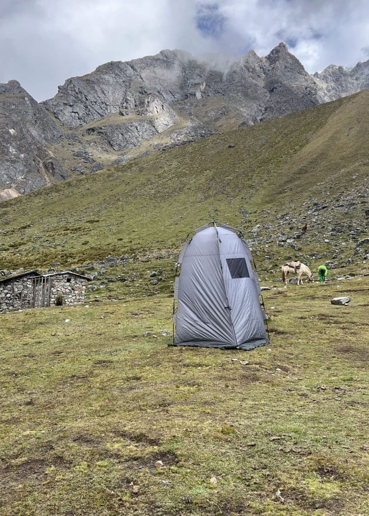el baño de montaña