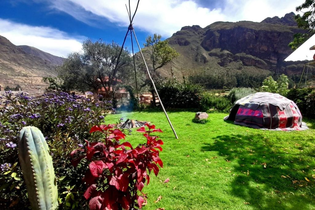 foto del lugar donde se lleva a cabo un temazcal, para ilustrar mi experiencia en un temazcal