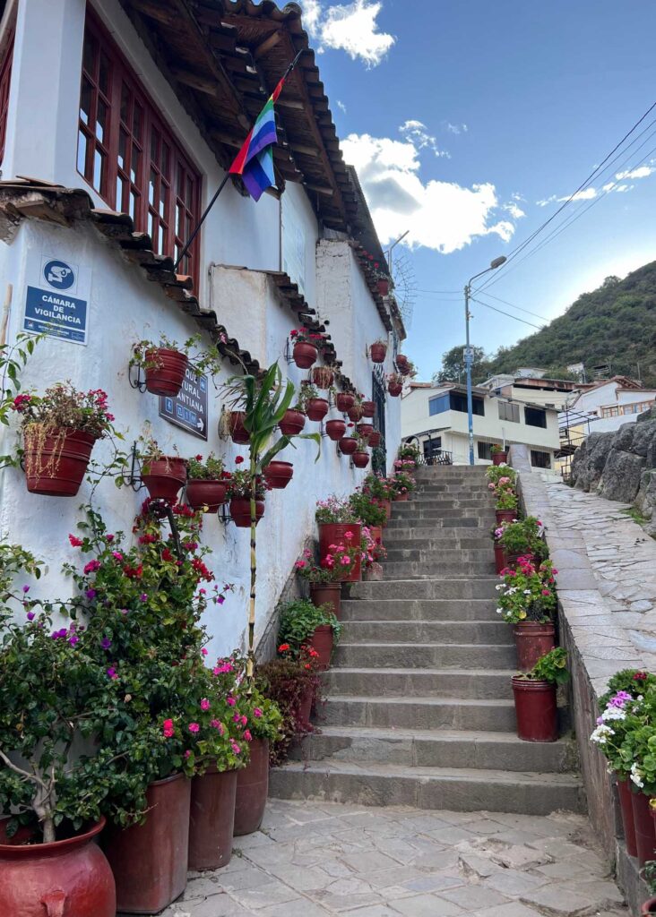 postales del barrio de san blas en cusco