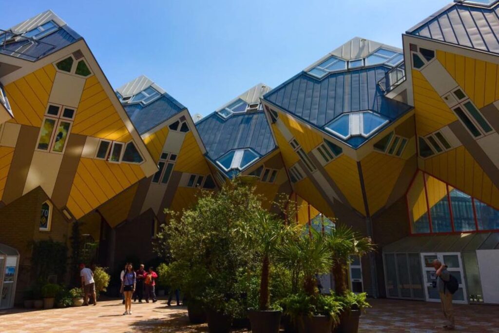 las casas cubo que ver en rotterdam