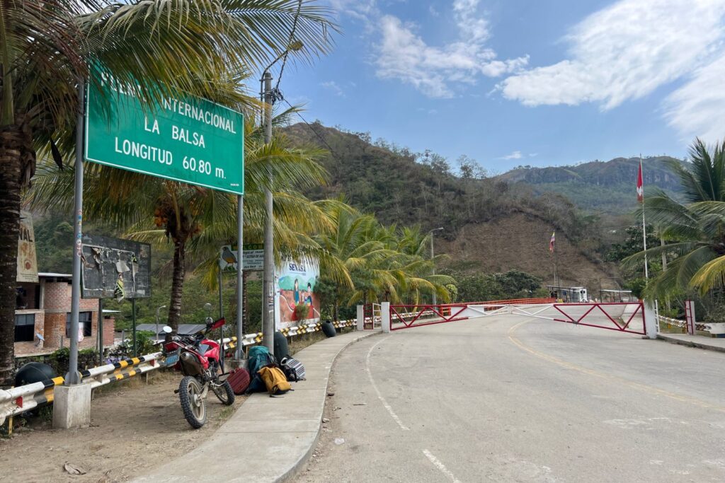 frontera perú ecuador, la balsa 