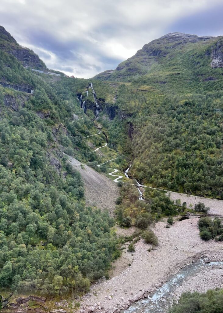 Myrdal a Flam en bicicleta