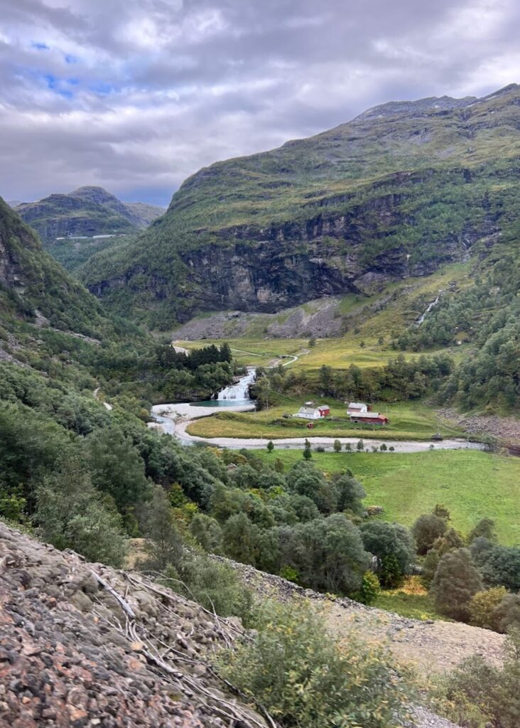 paisajes del tren de Flam