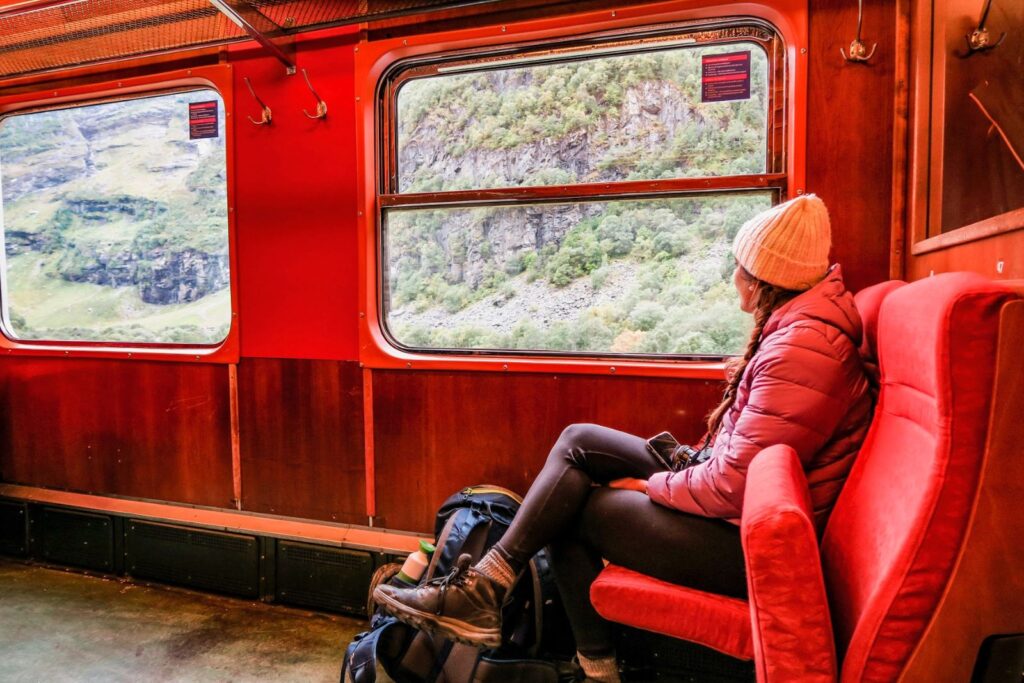 Desde el tren de Flam a Myrdal