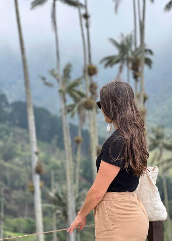 el mirador 2 del valle del cocora