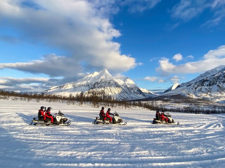 moto de nieve en tromso