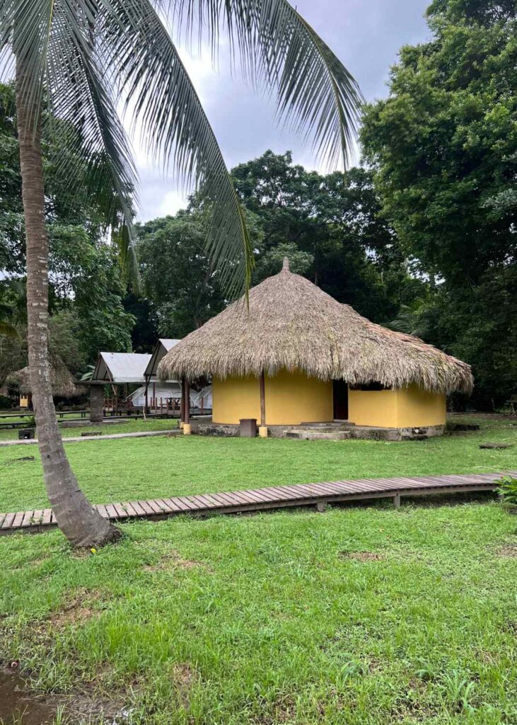 los baños del camping del parque tayrona
