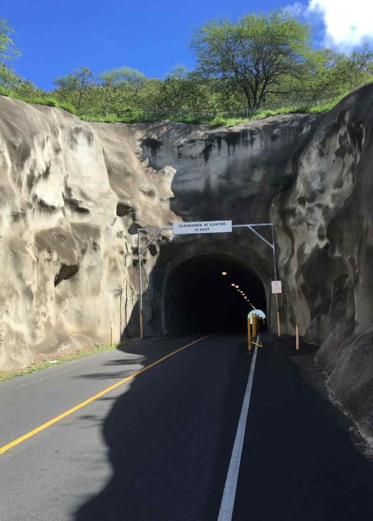 Entrando al trek de diamond head