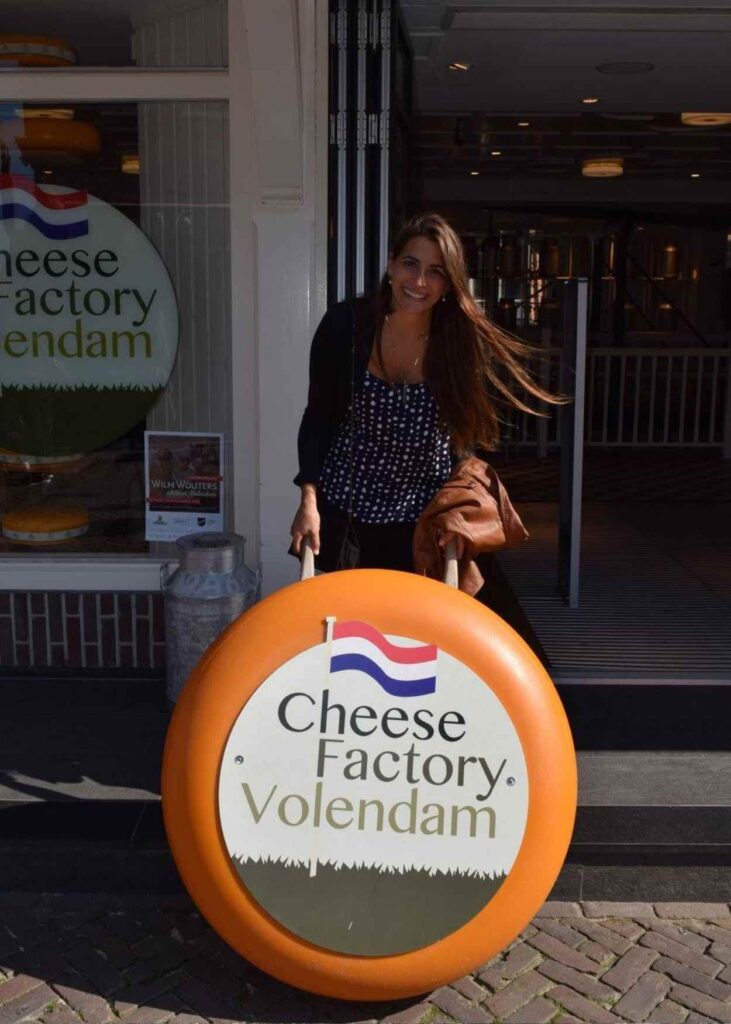 La fábrica de quesos en Volendam