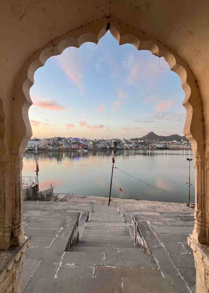el lago de Pushkar