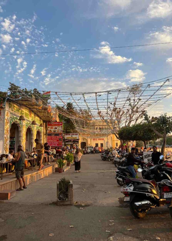 Caminando por las calles de Pushkar