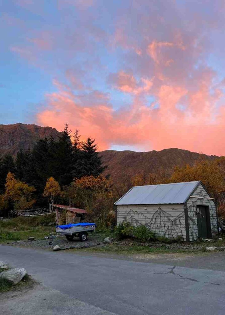Furu hostel en Lofoten