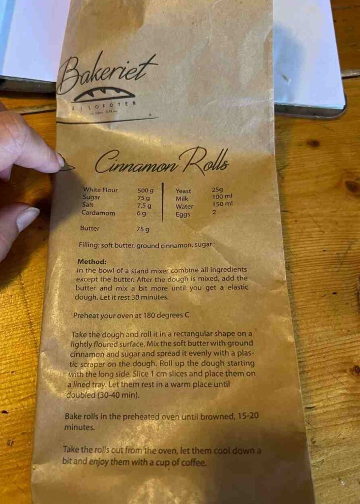 La receta del rollo de canela de a