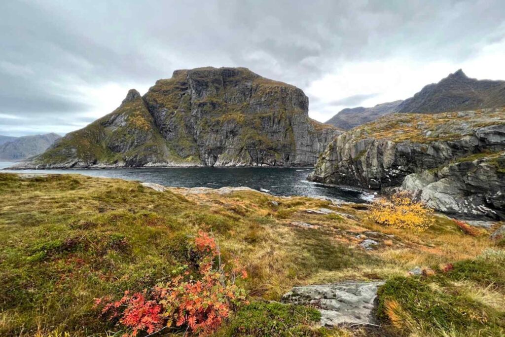 Mirador al sur de A, en las islas lofoten