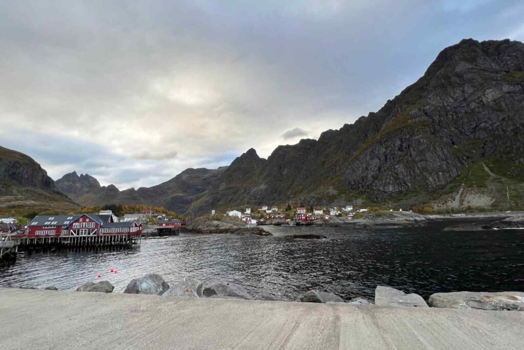 Vistas desde Kaiamuer, un lugar que ver en A, lofoten