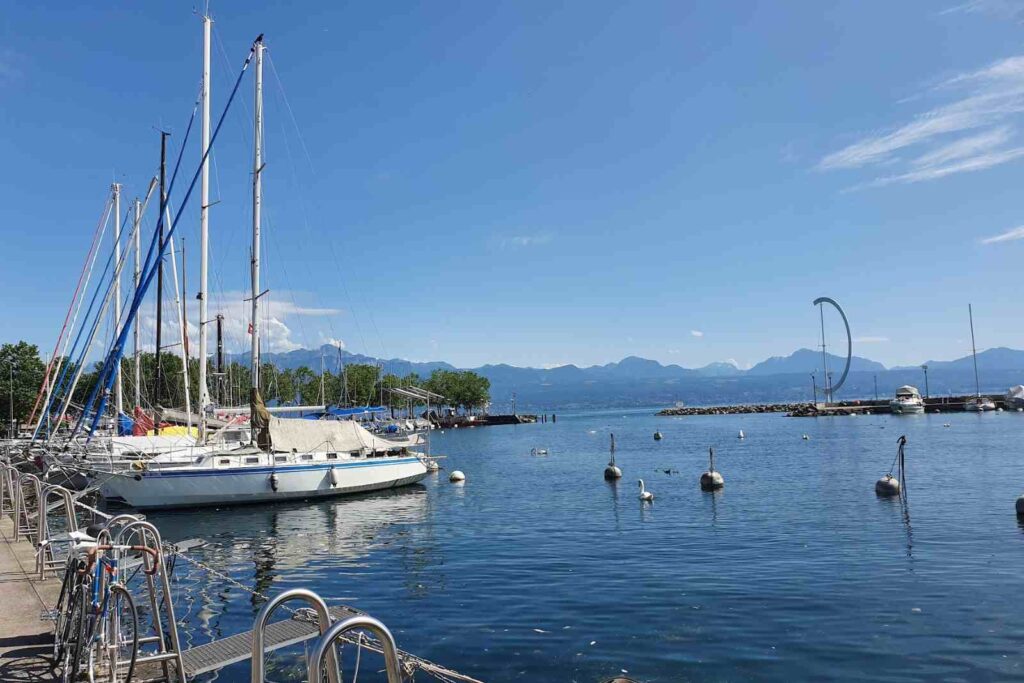 el lago lemán, uno de los lugares que hay que ver en Lausana