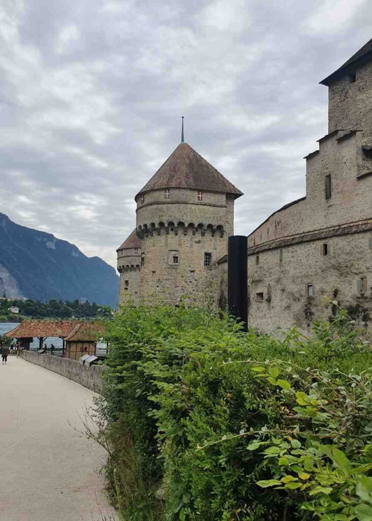 el castillo de chillon en montreux
