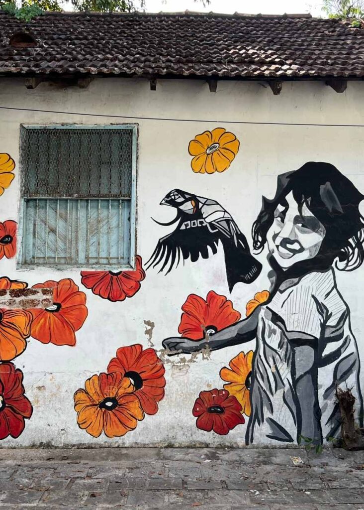murales en fort kochi