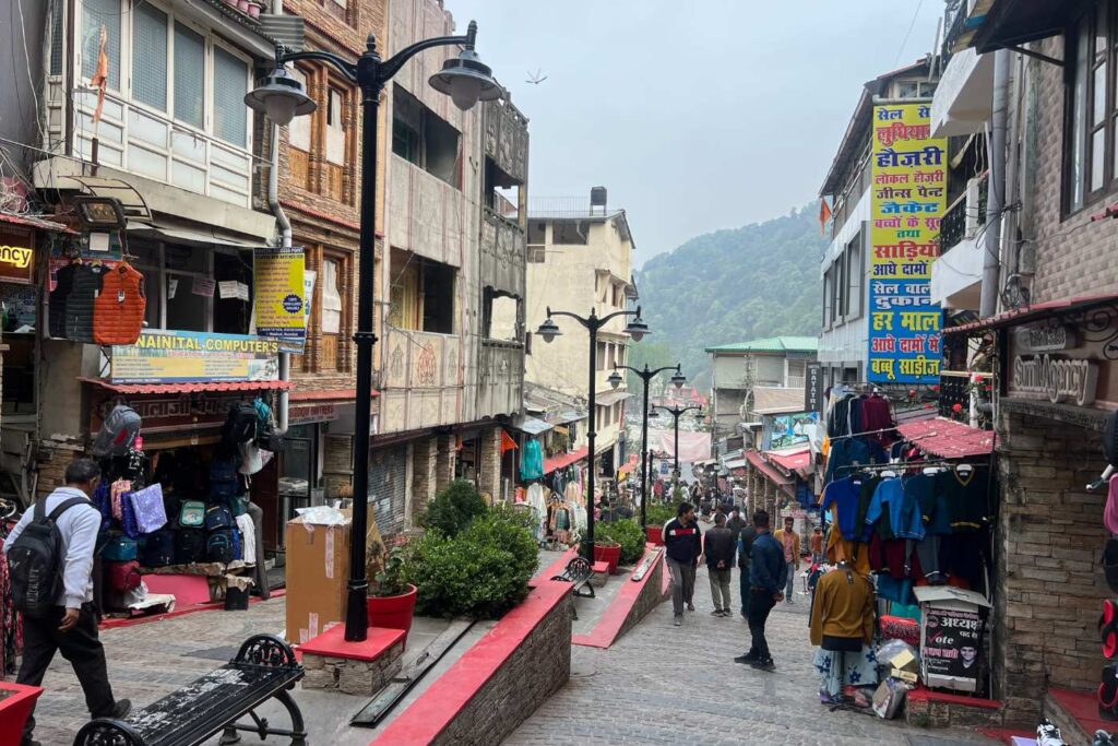 El centrito de Nainital