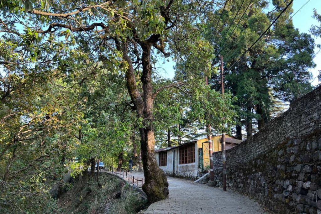 Una calle en Nainital