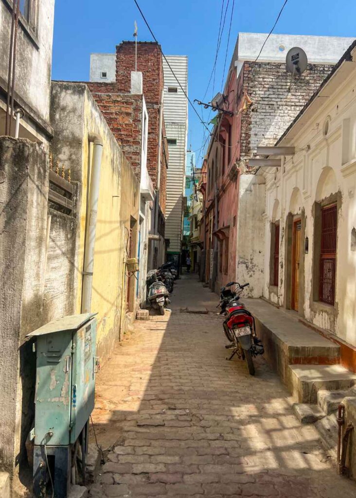 Los callejones de Varanasi