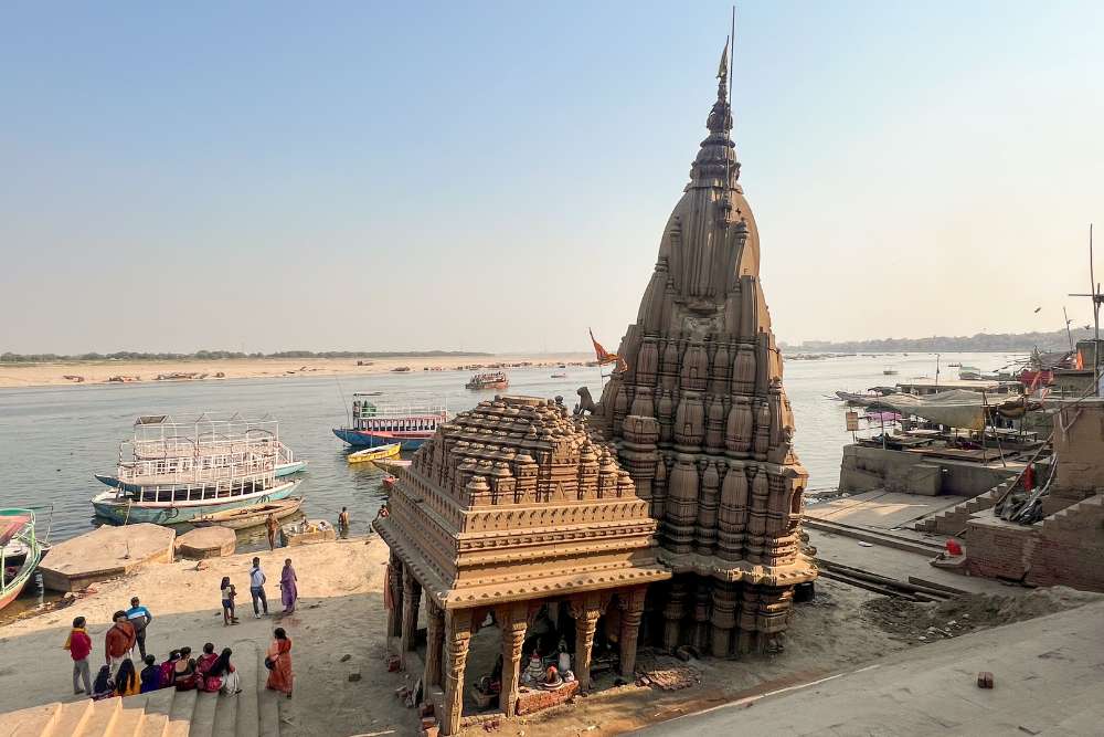 El ganges y sus ghats