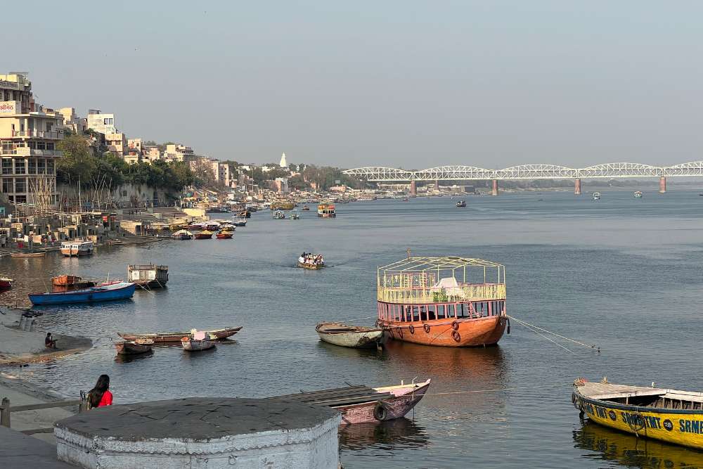El ganges en benarés