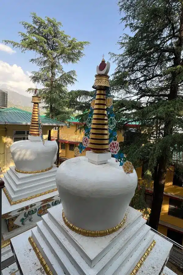 stupa en dharamsala