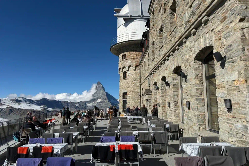 El restaurant del Hotel 3100 Kulmhotel en Gornergrat