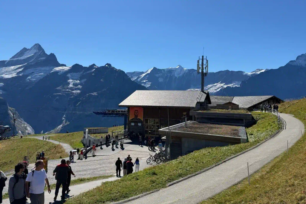 La góndola de Grindelwald First
